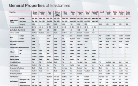 General Properties of Elastomers